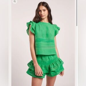 Maia Bergman Ruffled Shorts